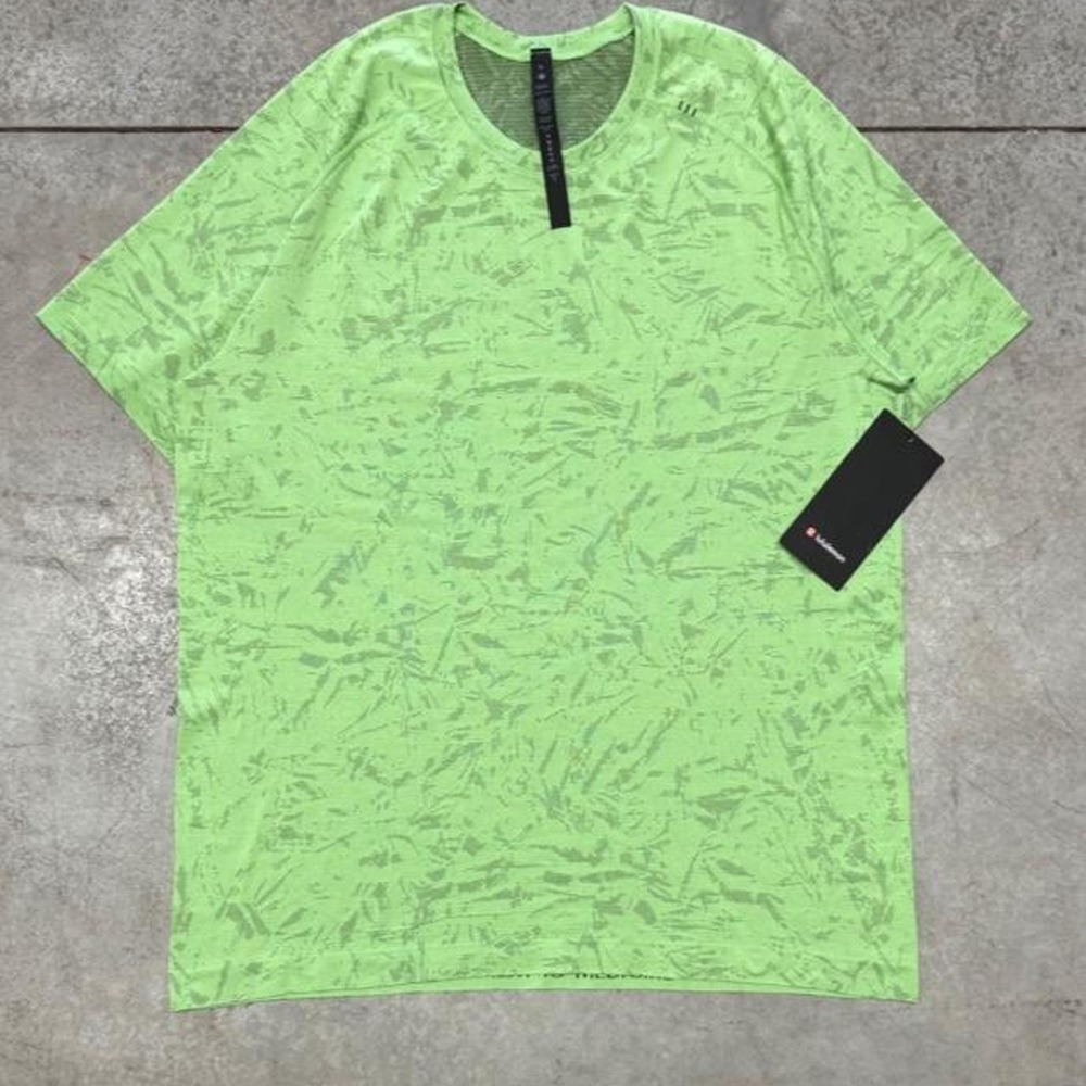 Lululemon Metal Vent Tech Mesh Active Shirt Sz XL New With Tags